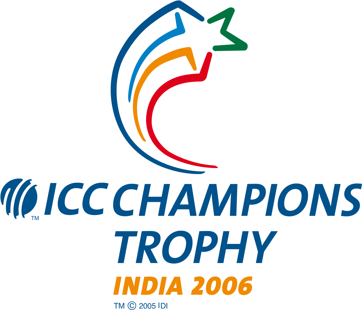 Icc Champions Trophy 2006 Logo (1195x1024), Png Download