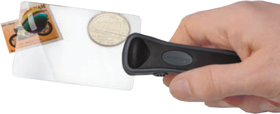 Choparz Square Illuminated Magnifying Lens - Trigger (1000x500), Png Download