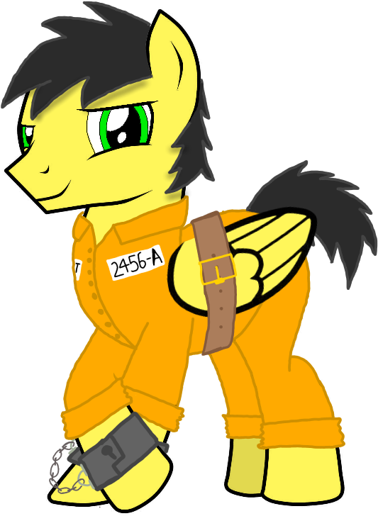 Thunder Burst, Chains, Clothes, Cuffs, Male, Oc, Oc - Cartoon (768x768), Png Download