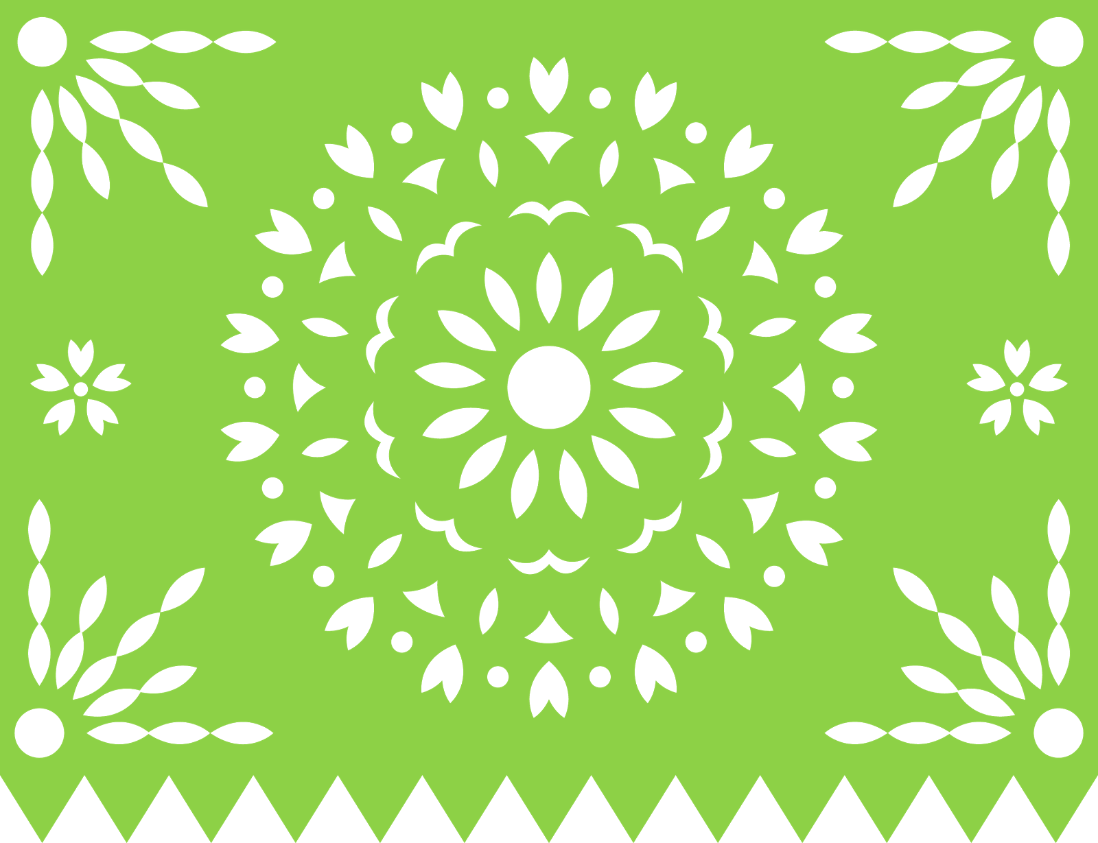 1600 X 1229 13 - Clipart Mexican Paper Banner (1600x1229), Png Download