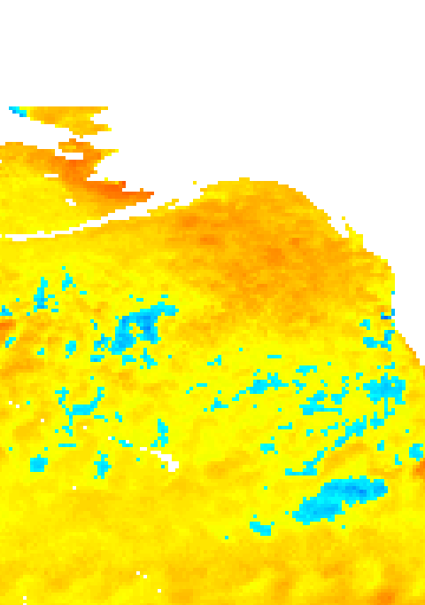 Gulf Of Mexico Water Temperature Map - Illustration (480x682), Png Download