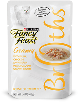 Tuna, Chicken & Whitefish In A Decadent Creamy Broth - Vegetarian Food (600x600), Png Download