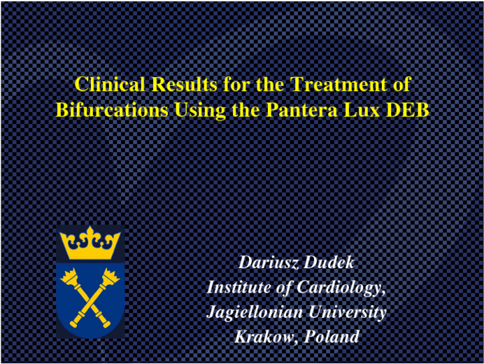 Clinical Results For The Treatment Of Bifurcations - Jagiellonian University (737x570), Png Download