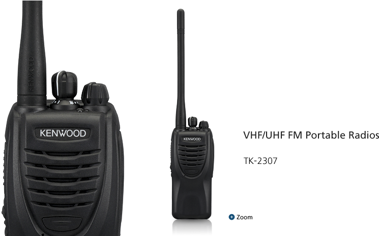 Kenwood Tk 2307 - Two-way Radio (900x464), Png Download