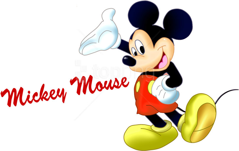 Free Png Download Mickey Mouse Photo Clipart Png Photo - Good Morning Mickey Mouse Happy Saturday (850x532), Png Download