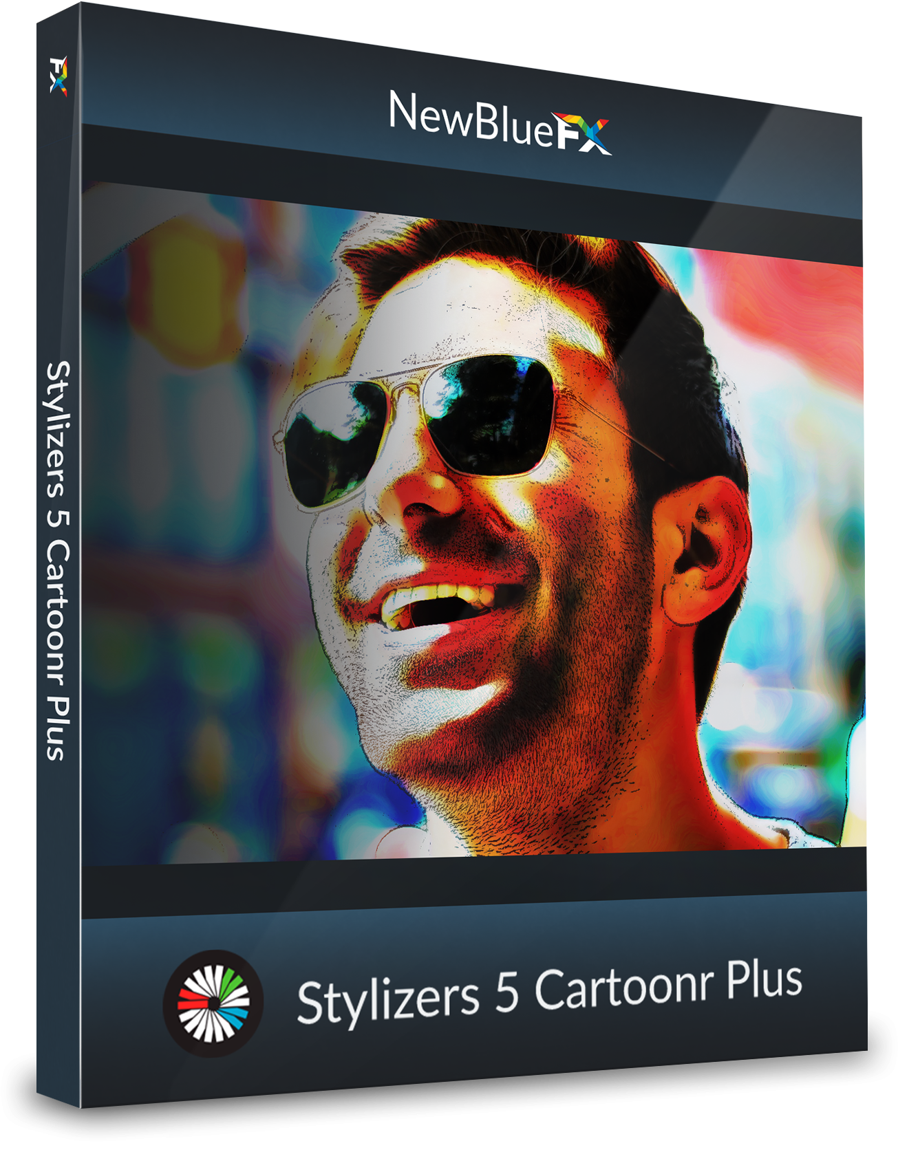 Newblue Stylizers 5 Cartoonr Plus - Led-backlit Lcd Display (1311x1761), Png Download