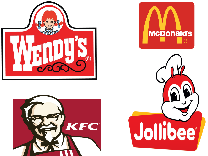 The Logos Most Dominant Color Would Be Red - Wendy's Logo No Background (1024x768), Png Download