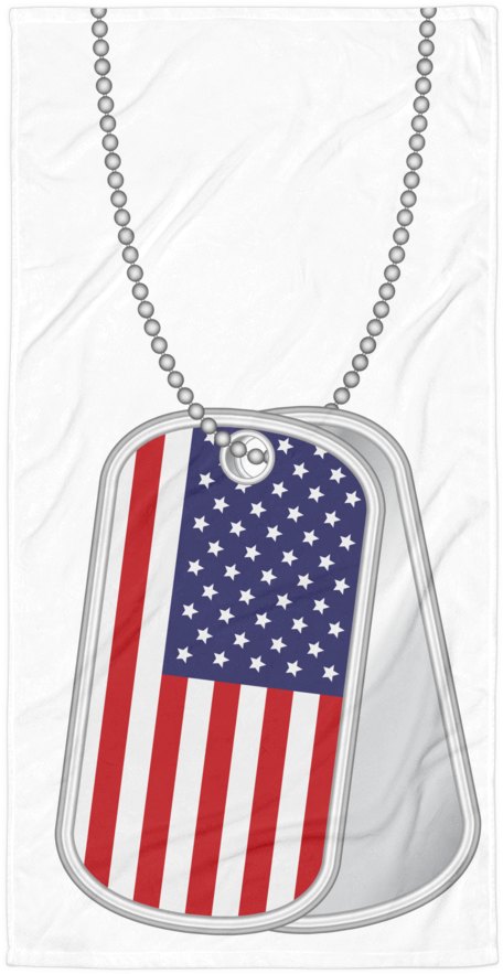 Dog Tag Beach Towel - Kennedy Space Center (1000x1000), Png Download