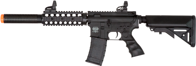 Valken Battle Machine M Sd Aeg Rifle - Black Ops Airsoft (750x750), Png Download
