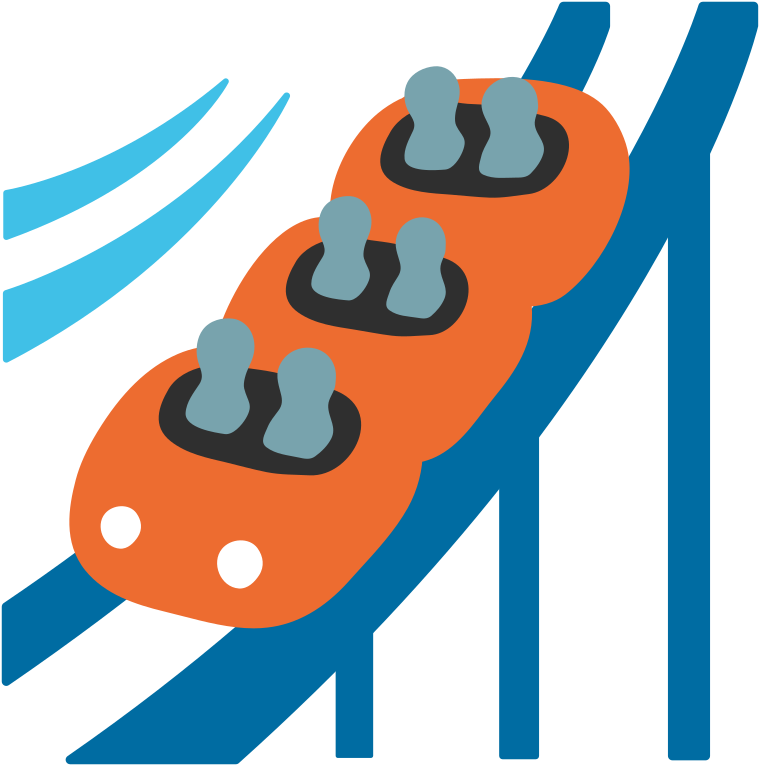 File U F A Svg Wikipedia Fileemoji - Roller Coaster Icon Png (768x768), Png Download