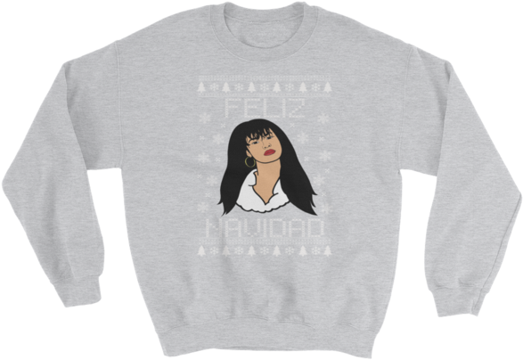 Queen Feliz Navidad Ugly Christmas Sweater - Sweatshirt (600x600), Png Download