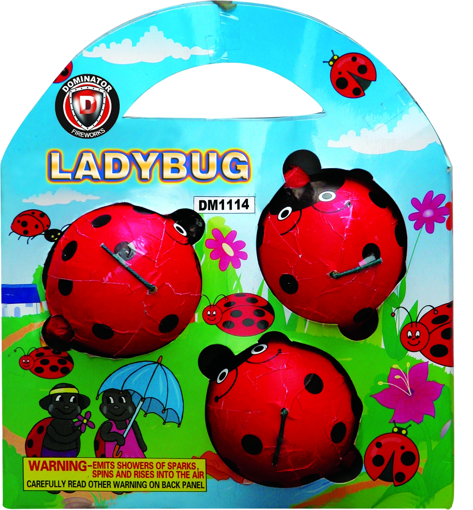 Ladybug 3 Pack - Ladybug Fireworks (1820x1896), Png Download