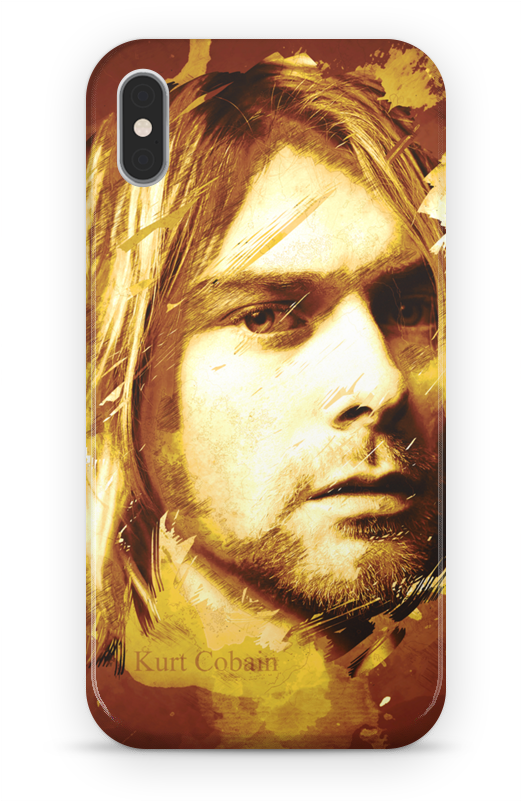 Case Kurt Cobain Splash De Rafael Piresna - Mobile Phone Case (800x800), Png Download