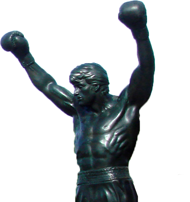 Payment Information - Rocky Statue In Philadelphia (629x668), Png Download