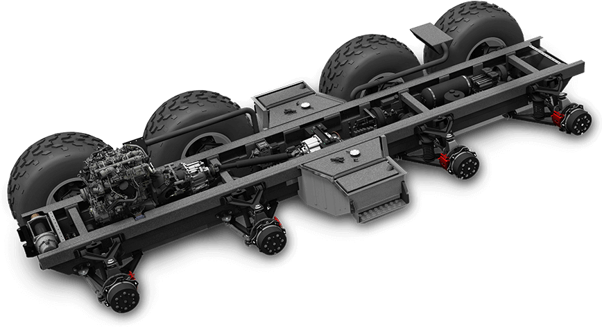 Due To Eight-wheel Drive System, Shaman Shows Exemplary - Shaman All Terrain Vehicle (873x480), Png Download