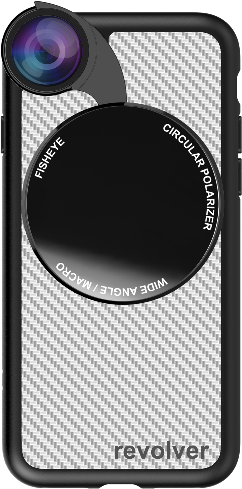 Iphone 7 / 8 Revolver M Series Lens Kit - Mobile Phone (2048x2048), Png Download