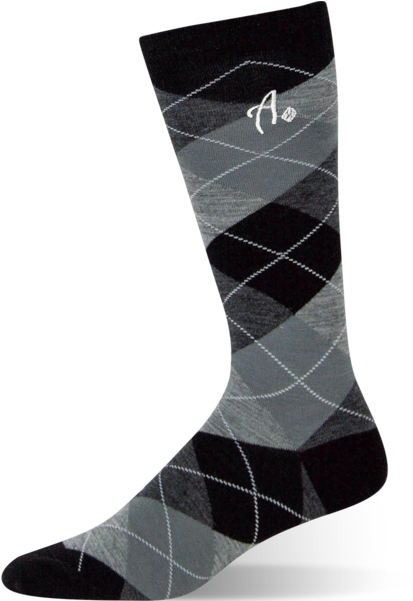 Black Tie - Sock (600x600), Png Download