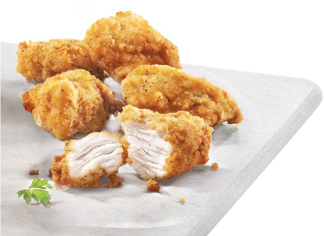 Hot Shots - Kfc Filet Bites (671x498), Png Download