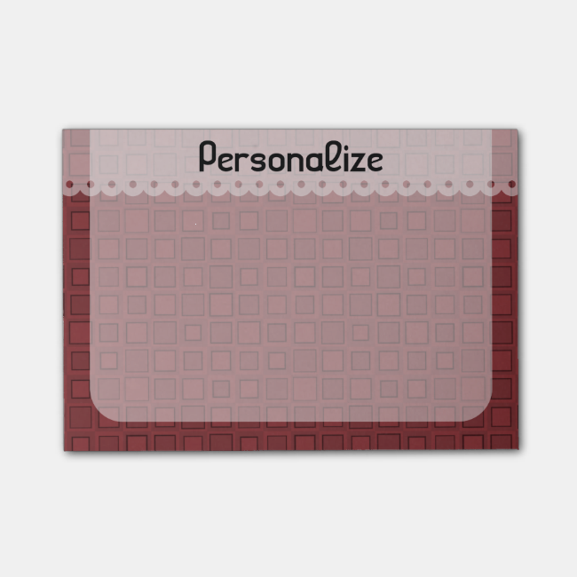 Personalized Pattern Sticky Notes Post-it® Notes - Paper (650x650), Png Download