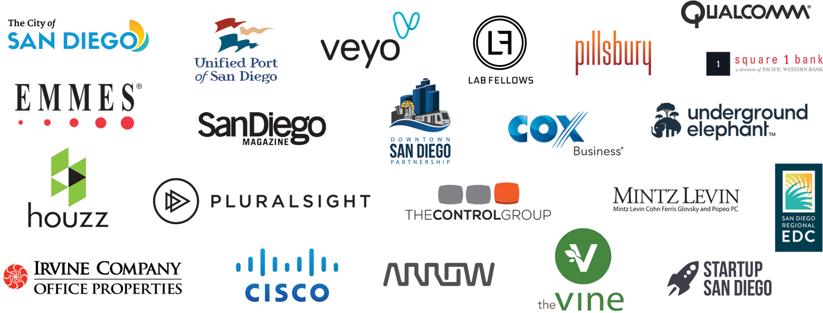 Startupsd Sdsw San Diego Startup Week 2016 Sponsors - Lilia Hernandez San Diego (1693x644), Png Download