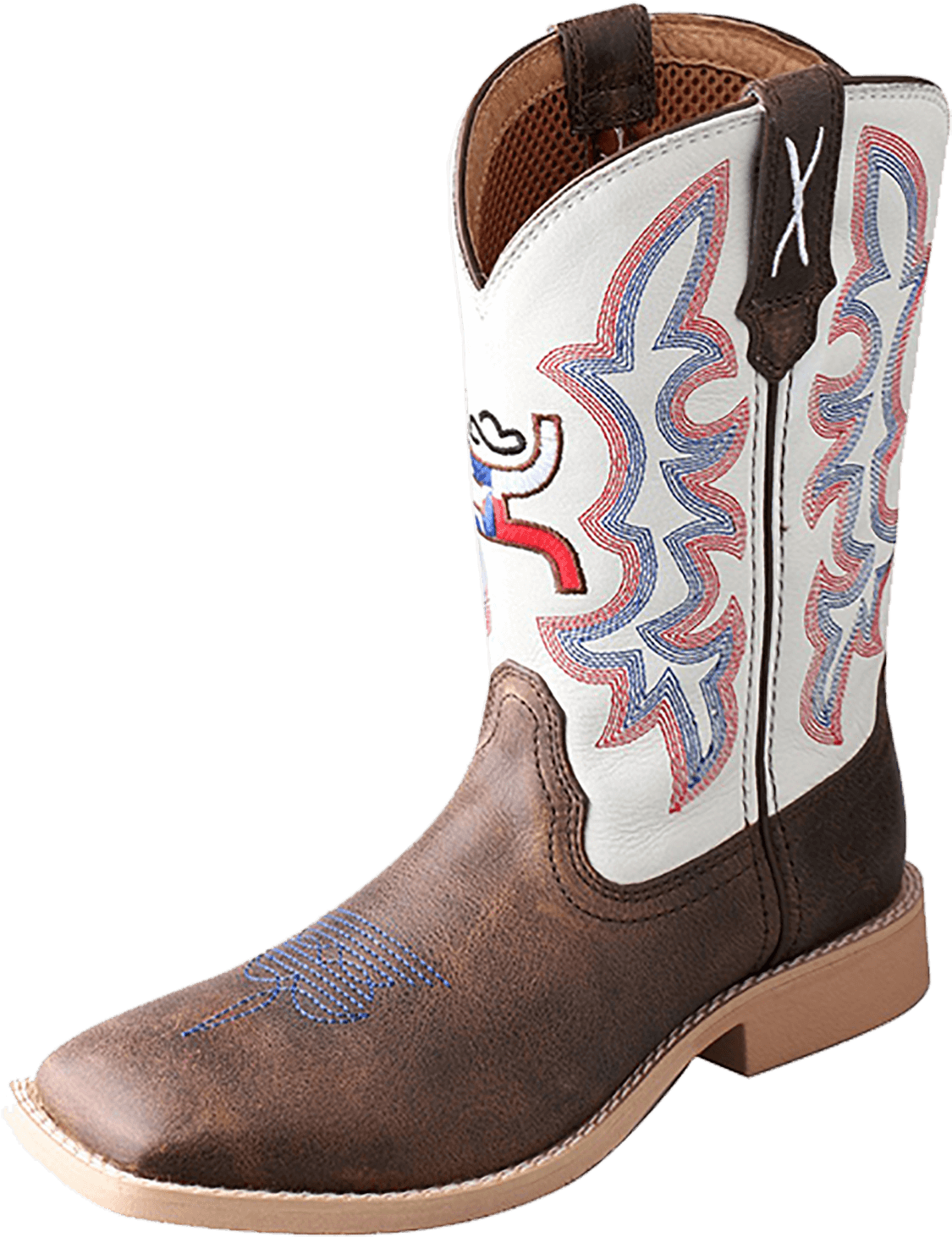 Yhy0003 3 - Hooey Boots Square Toe (1188x1500), Png Download