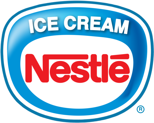 Nestlé Ice Cream - Nestlé Glace Logo (805x435), Png Download