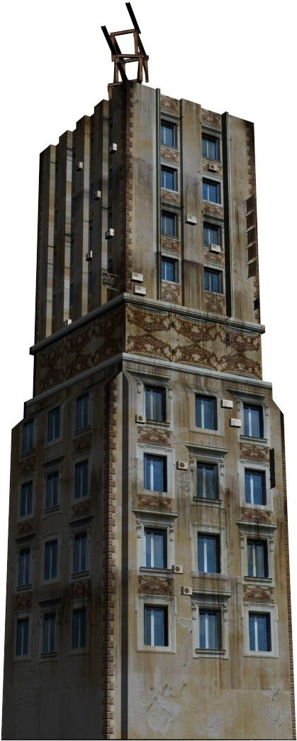 Preview/06 - Tower Block (817x1080), Png Download
