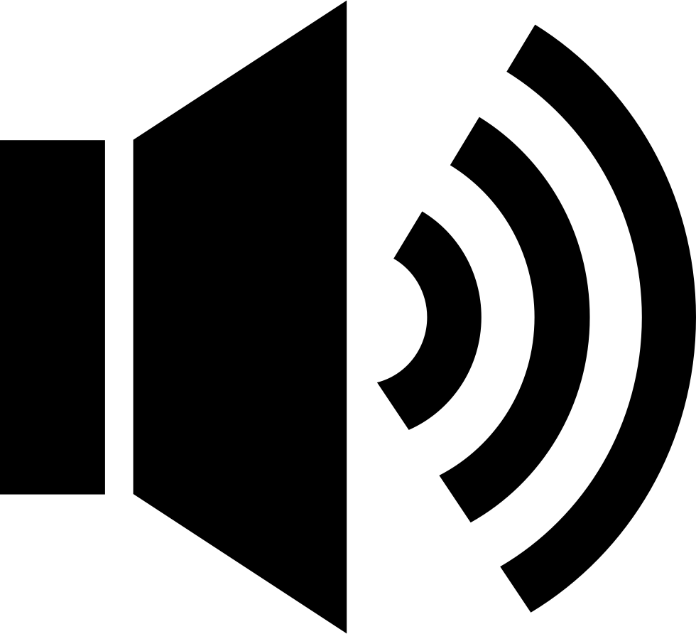 Png File Svg - 소리 아이콘 (980x892), Png Download