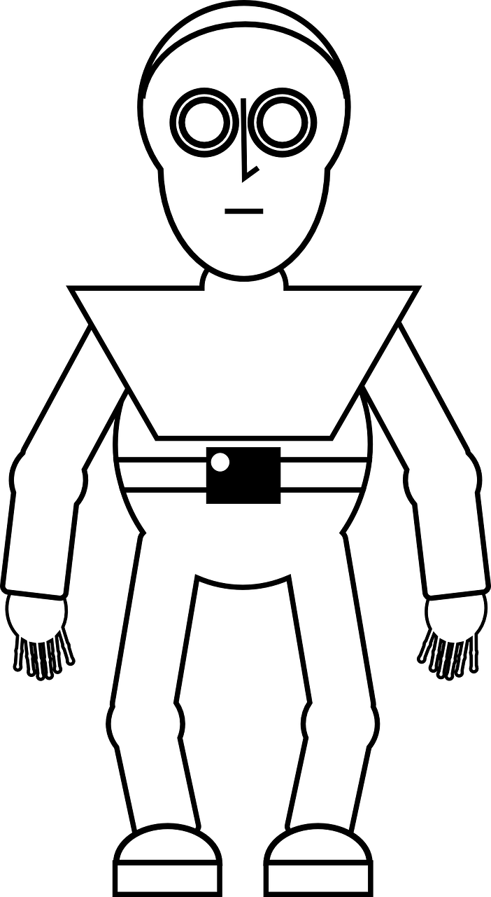 Spaceman Png - Coloring Book (702x1280), Png Download