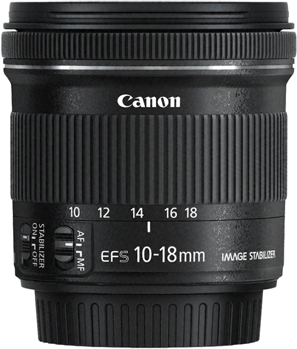 Canon Ef S 10 18mm F4 - Canon 10 18mm 550d (643x700), Png Download