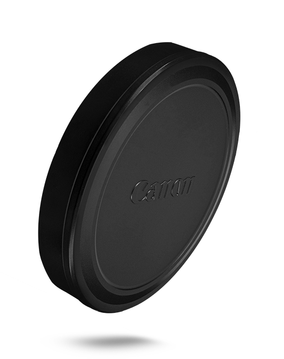 Canon 114mm Front Cap - Camera Lens (554x700), Png Download