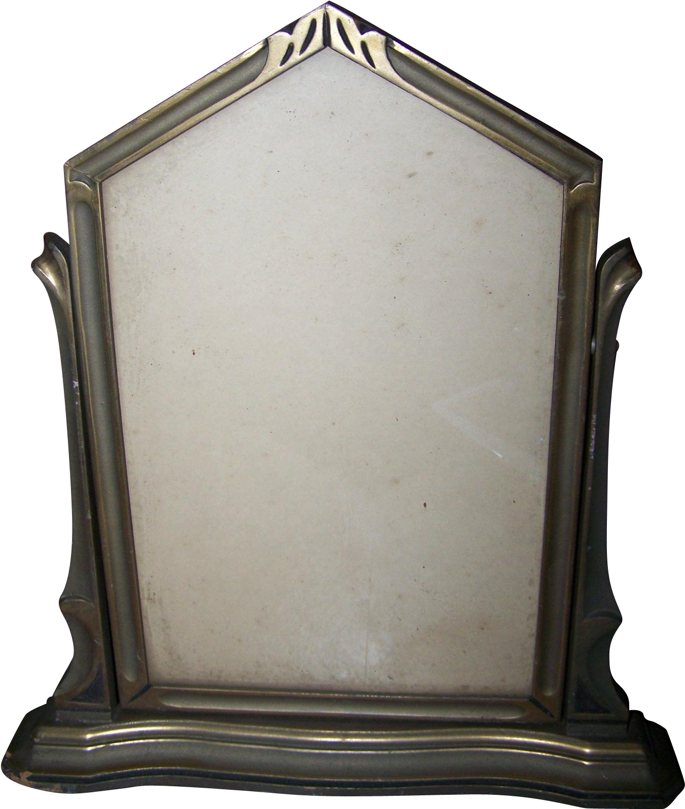Vintage Art Deco Era Swinging Wooden Picture Frame - Picture Frame (1594x1594), Png Download
