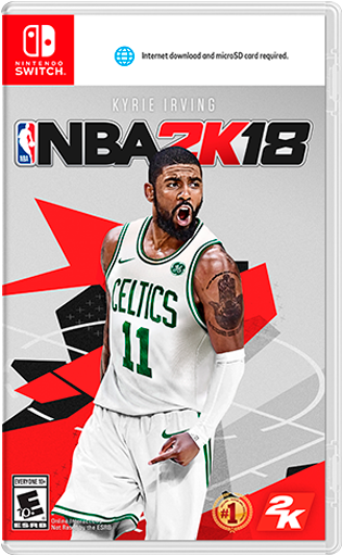 Nba 2k18 Game For Nintendo Switch Приемлемые Цены - Tatouage Main De Fatma Kyrie Irving (666x666), Png Download