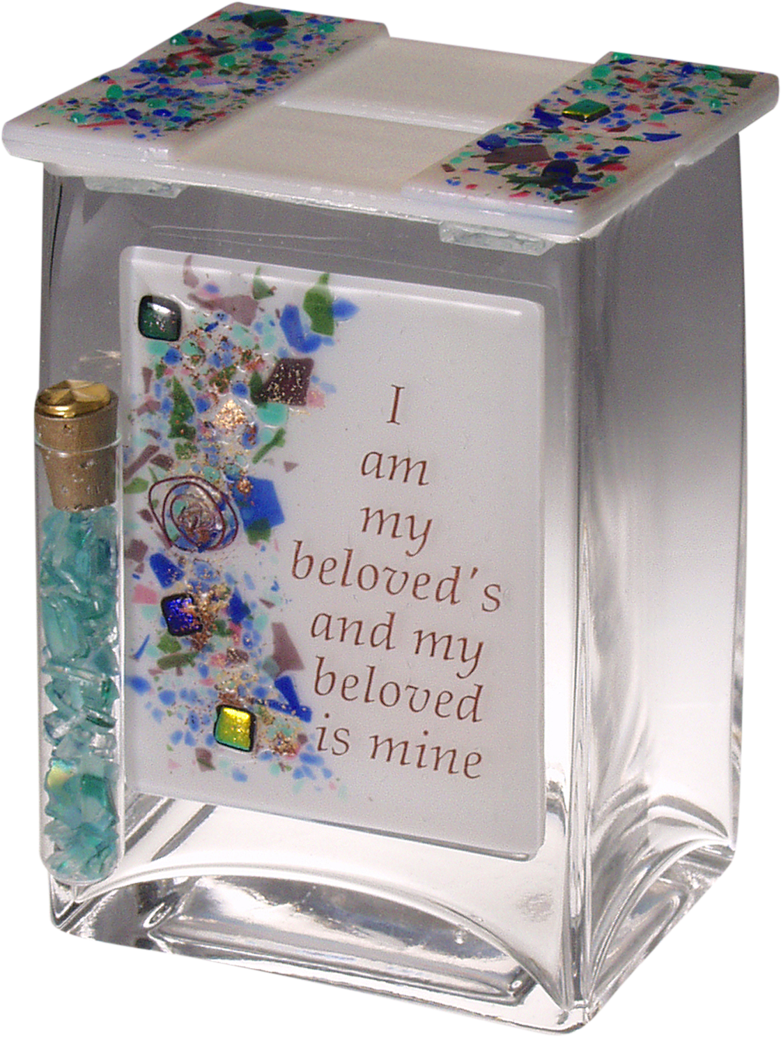 Beloved Tzedakah Box With Shards Tube - Table (1440x1800), Png Download