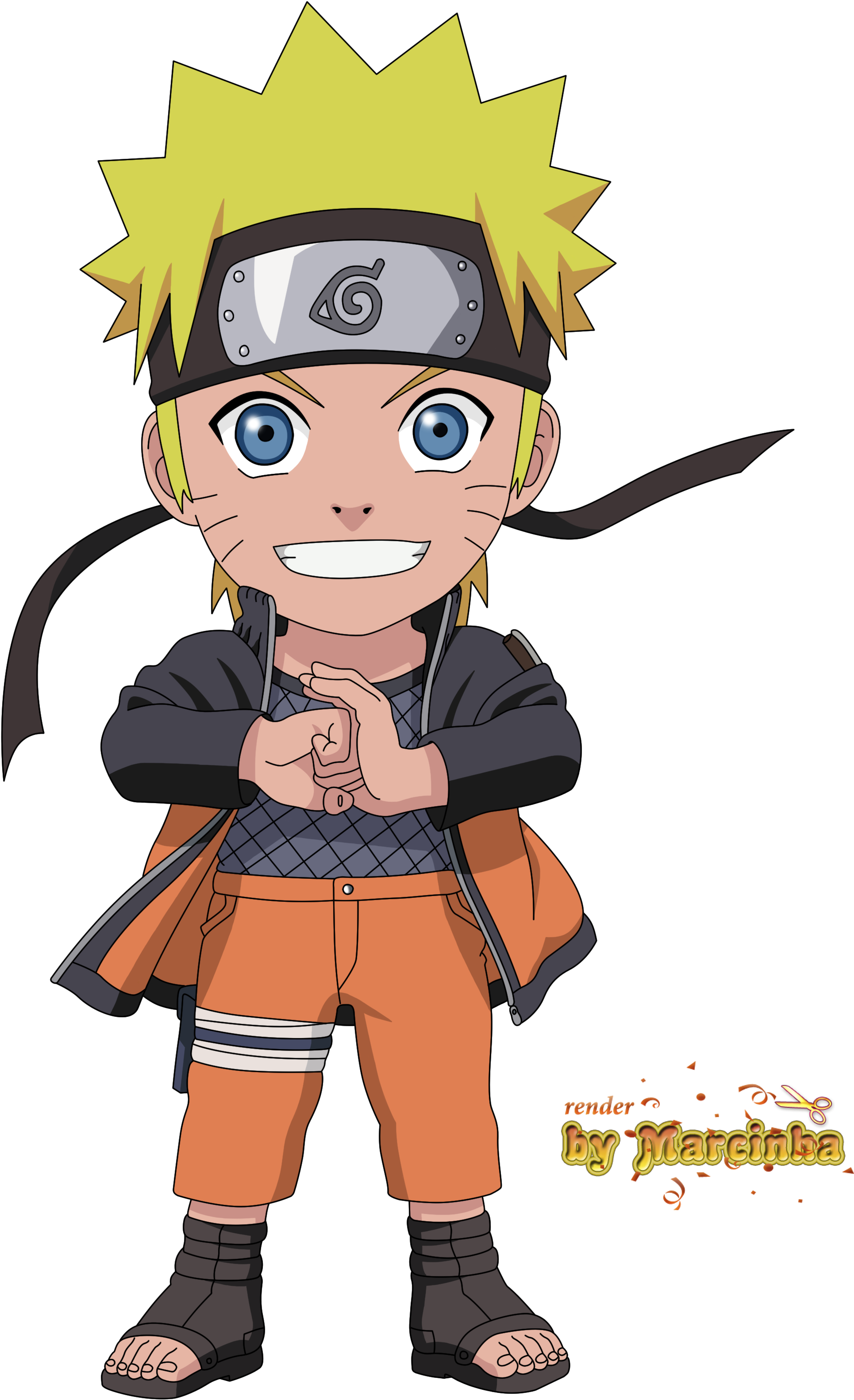Naruto Clipart Chibi - Naruto Shippuden Naruto Chibi Png (2500x3500), Png Download