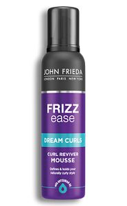 Front - John Frieda Curl Mousse (185x300), Png Download