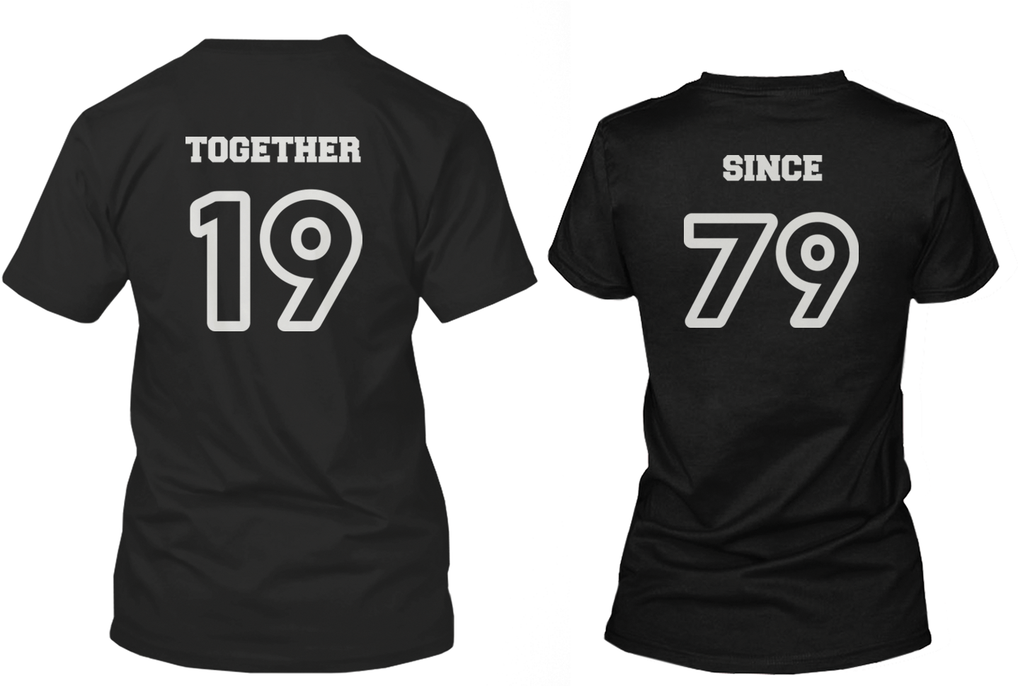 Together Since Couple Shirts - King Queen T Shirts (1550x1000), Png Download