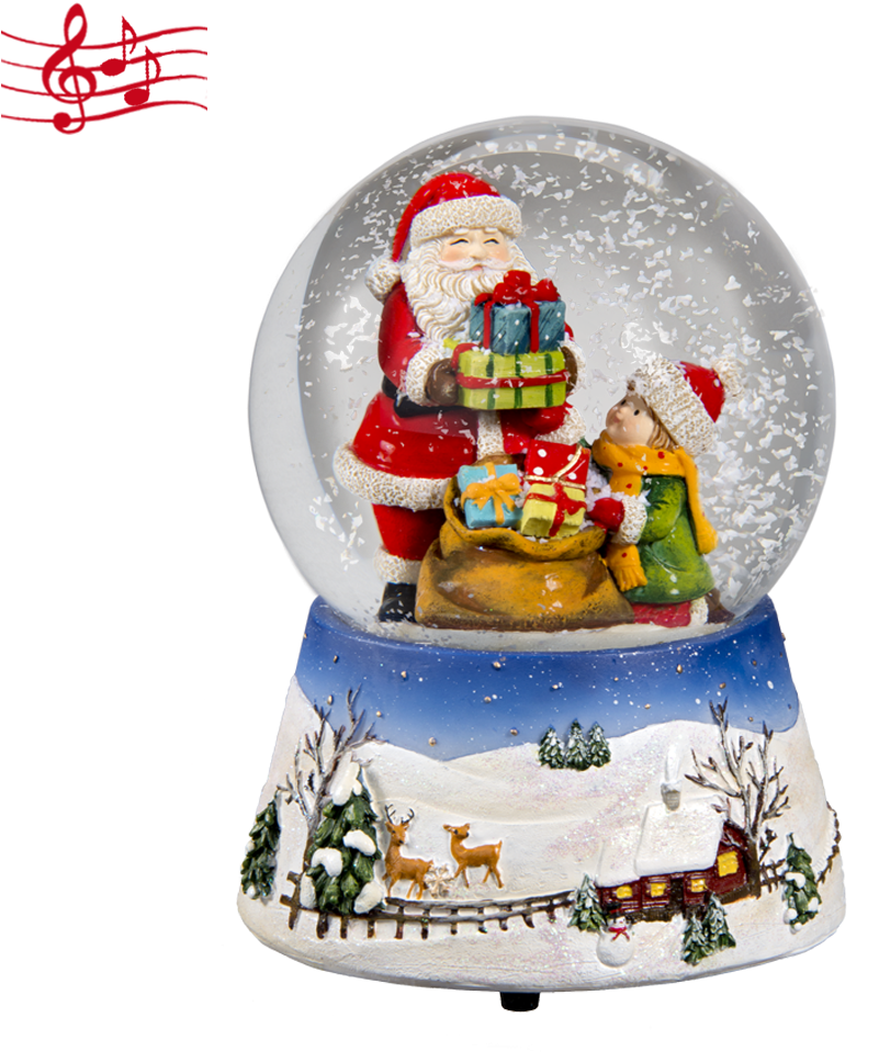 Snow Globe "christmas Gifts" - Käthe Wohlfahrt Schneekugel (1000x1000), Png Download