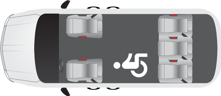 Uses Of A Wheelchair/handicap Accessible Van Rental - Small Appliance (855x382), Png Download