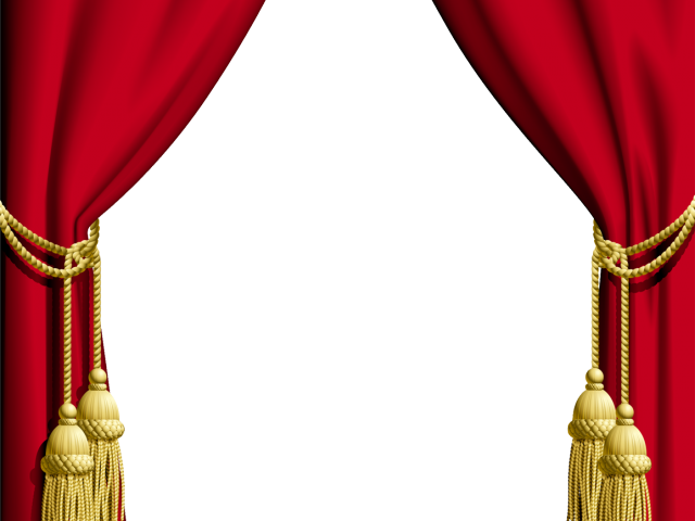 Curtain Clipart Golden Stage New Photo Frames Download Full Size Png Download Seekpng