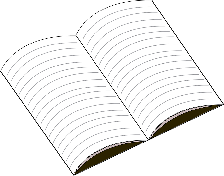 Book Reading Document - Writing Book Clipart (915x720), Png Download