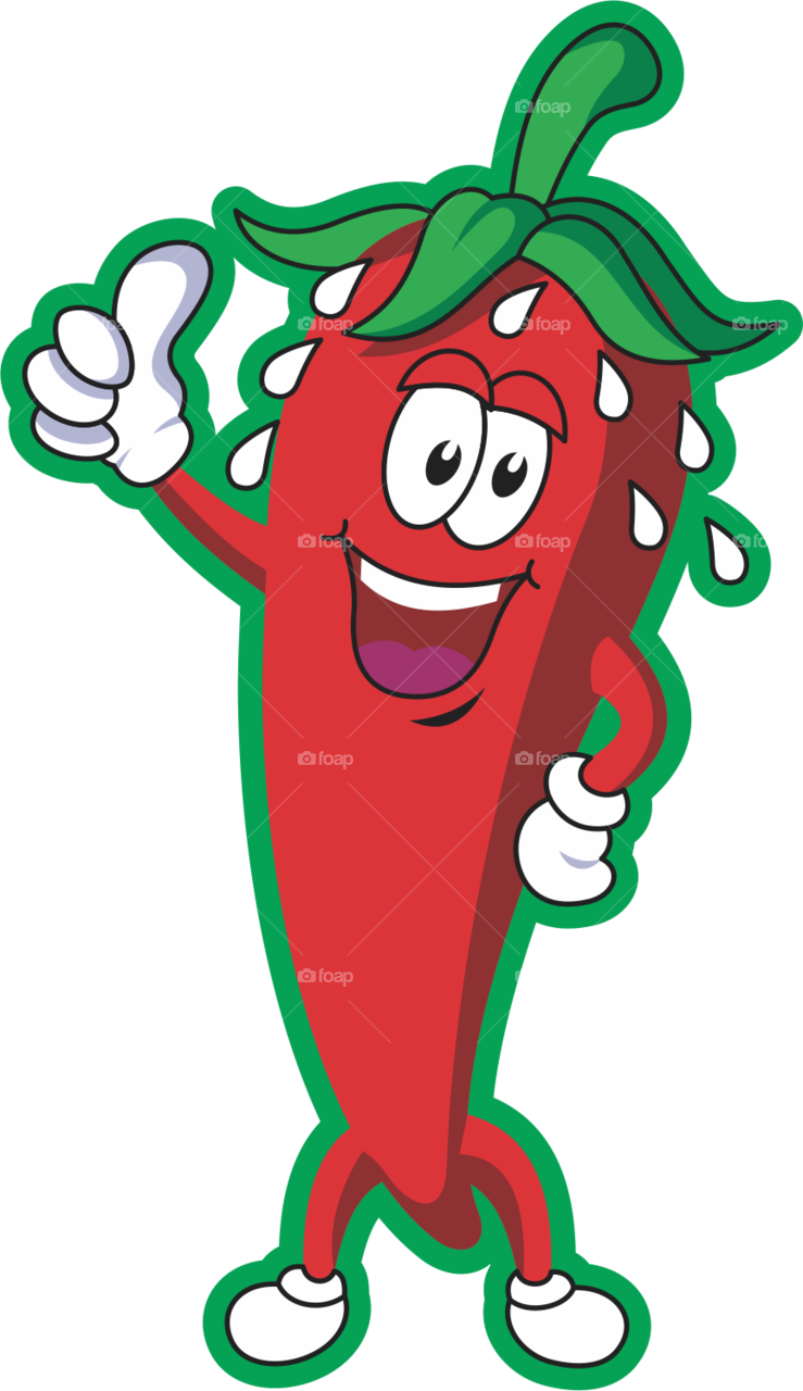 Get Hot With Red Chilli, Sweat Till You Drop Stock (739x1280), Png Download