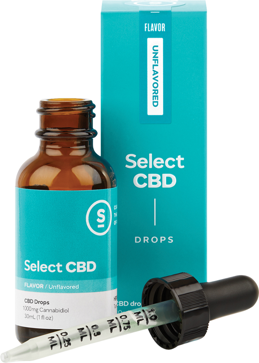 Select Unflavored Cbd Oil - Select Cbd Oil Peppermint (1197x1197), Png Download
