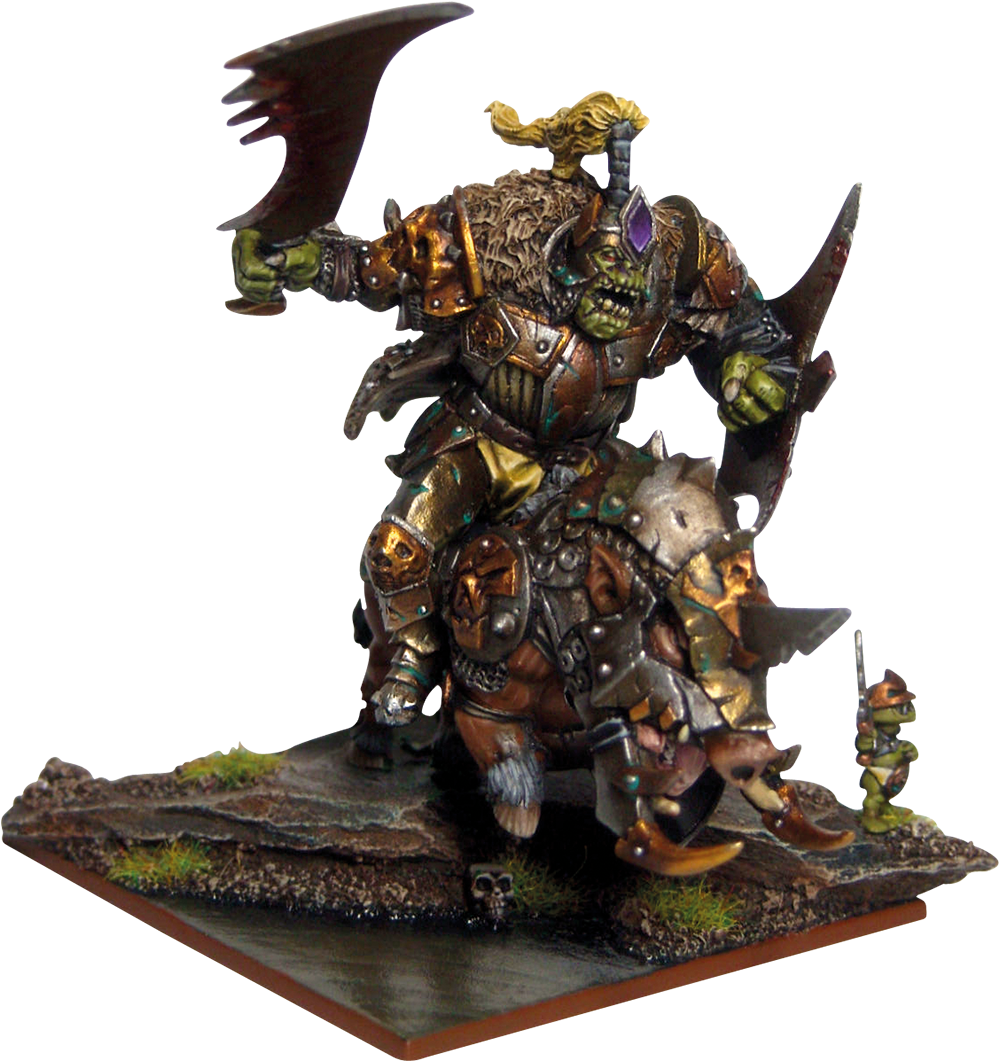 Zoom - Kings Of War Tactics Orcs (1000x1062), Png Download