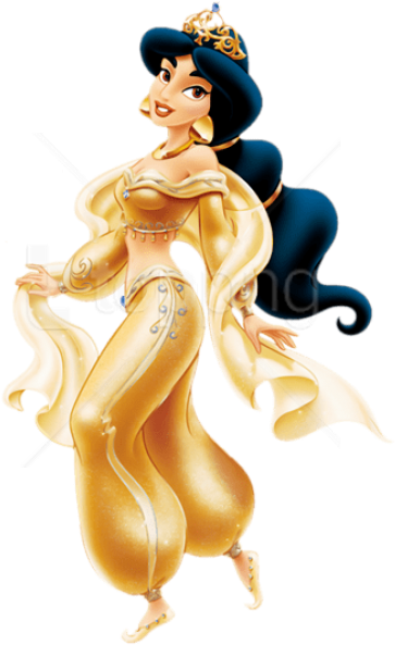 Free Png Download Princess Jasmine Free Clipart Png - Princess Jasmine Costume Gold (480x669), Png Download