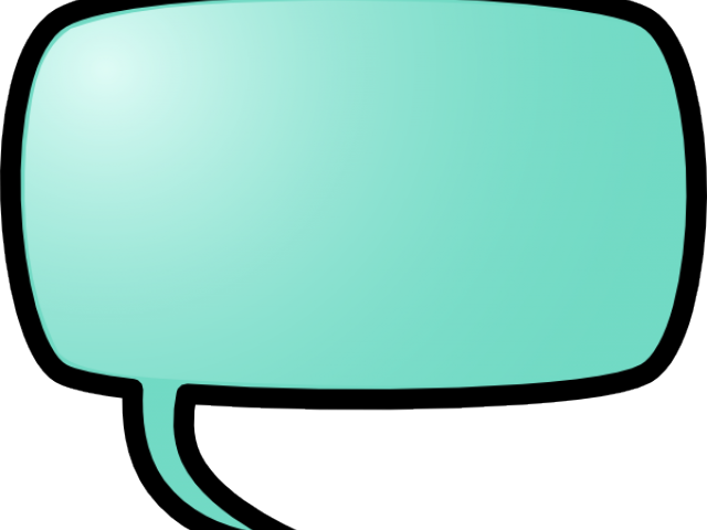 Cloud Clipart Conversation - Rear-view Mirror (640x480), Png Download