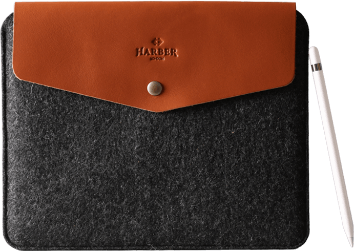 Leather Ipad Envelope Sleeve Case Sleeve Harber London - Wallet (1024x1024), Png Download