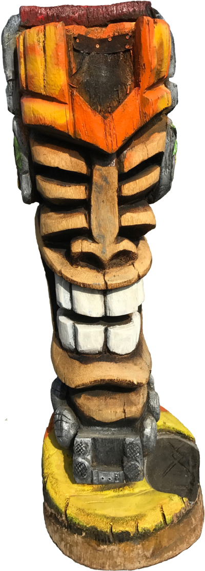 Bluetooth Tiki $400 - Totem (417x1125), Png Download