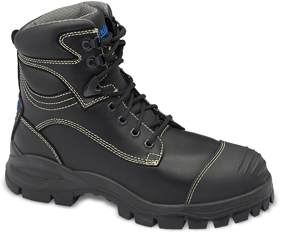 Style 994 Work Boot - Calf Length Safety Boots (700x530), Png Download
