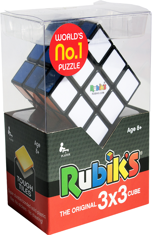 Rubiks 3 X 3 0001 Layer - Rubik's Cube Price (510x789), Png Download